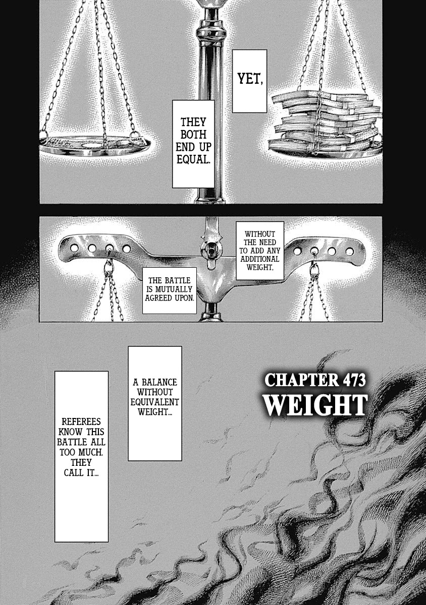 Usogui Chapter 473 page 10 - Chapter 473: Weight