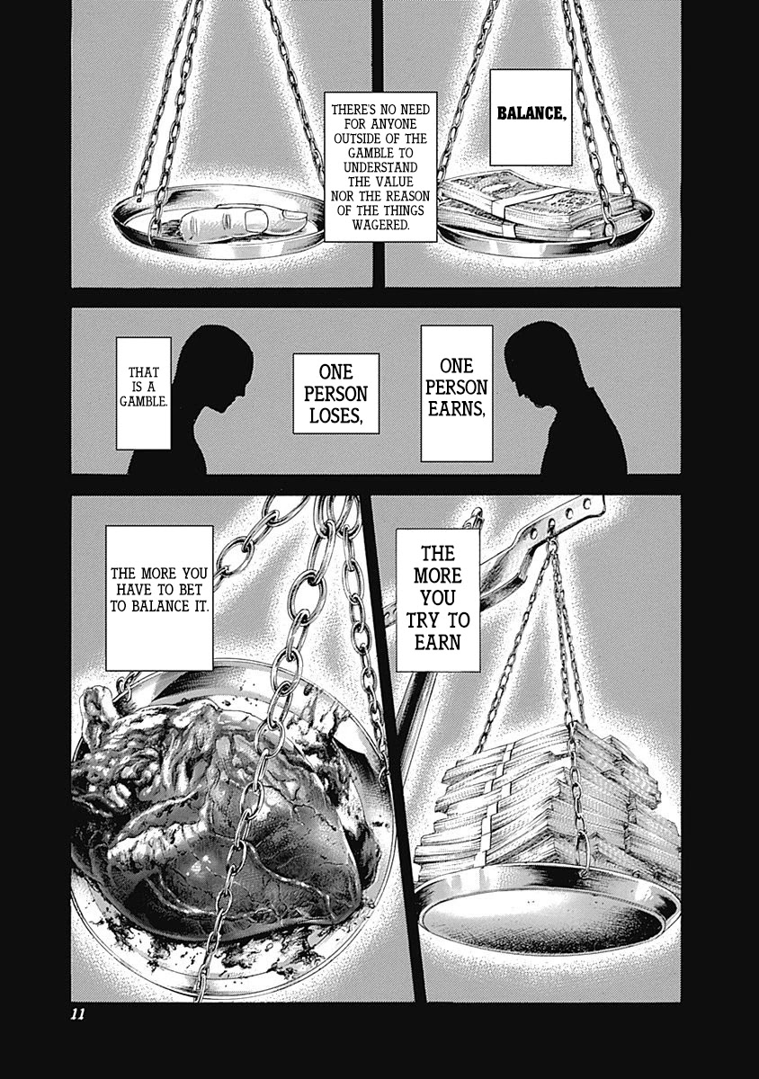 Usogui Chapter 473 page 8 - Chapter 473: Weight