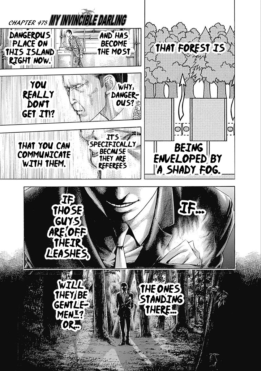Usogui Chapter 478 page 1 - Chapter 478: My Invincible Darling