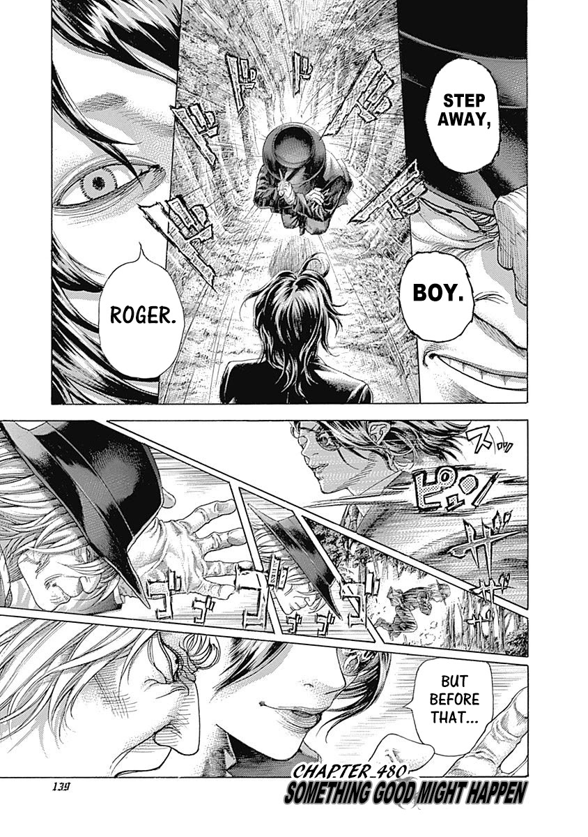 Usogui Chapter 480 page 1 - Chapter 480: Something Good Might Happen