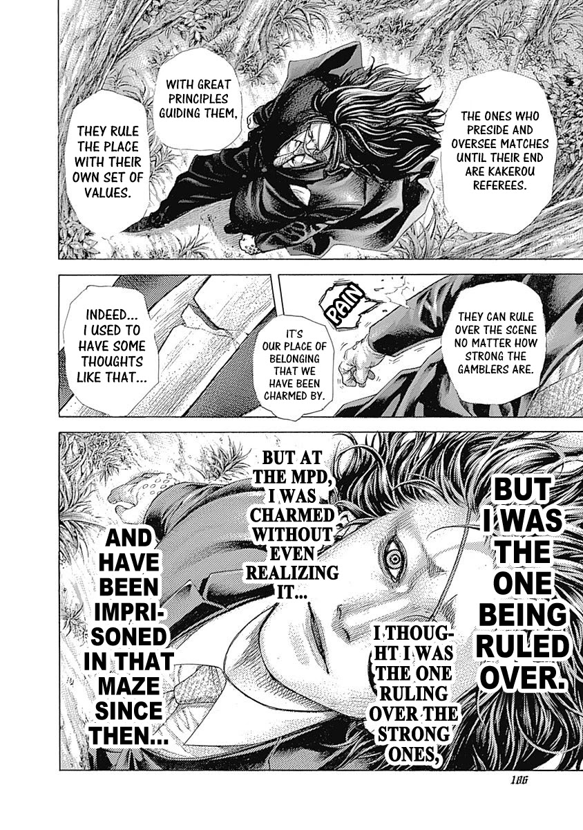 Usogui Chapter 482 page 11 - Chapter 482: The Imprisoned Referee