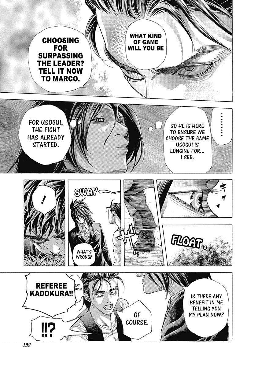 Usogui Chapter 482 page 14 - Chapter 482: The Imprisoned Referee