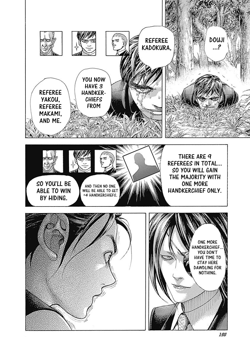 Usogui Chapter 482 page 15 - Chapter 482: The Imprisoned Referee