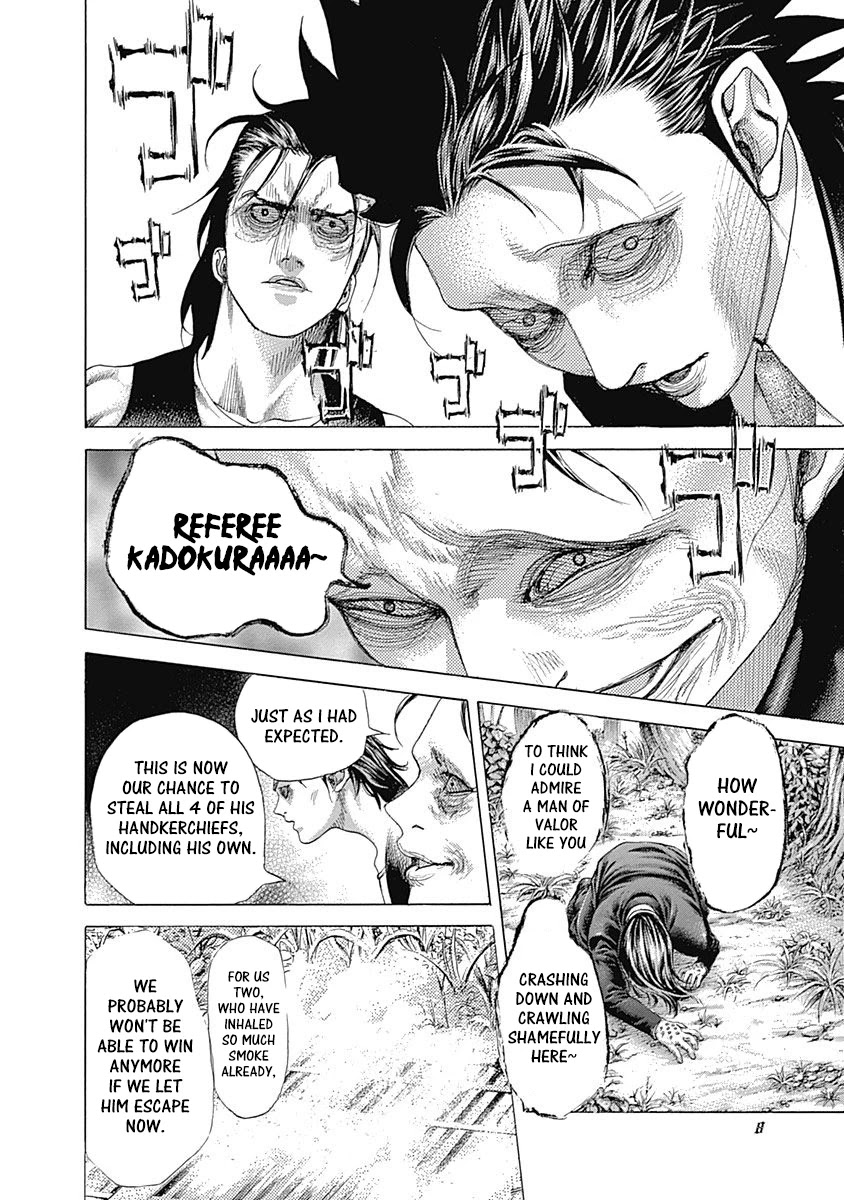 Usogui Chapter 484 page 5 - Chapter 484: A Four-way Face-off