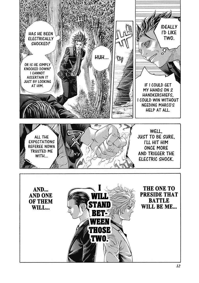Usogui Chapter 484 page 9 - Chapter 484: A Four-way Face-off