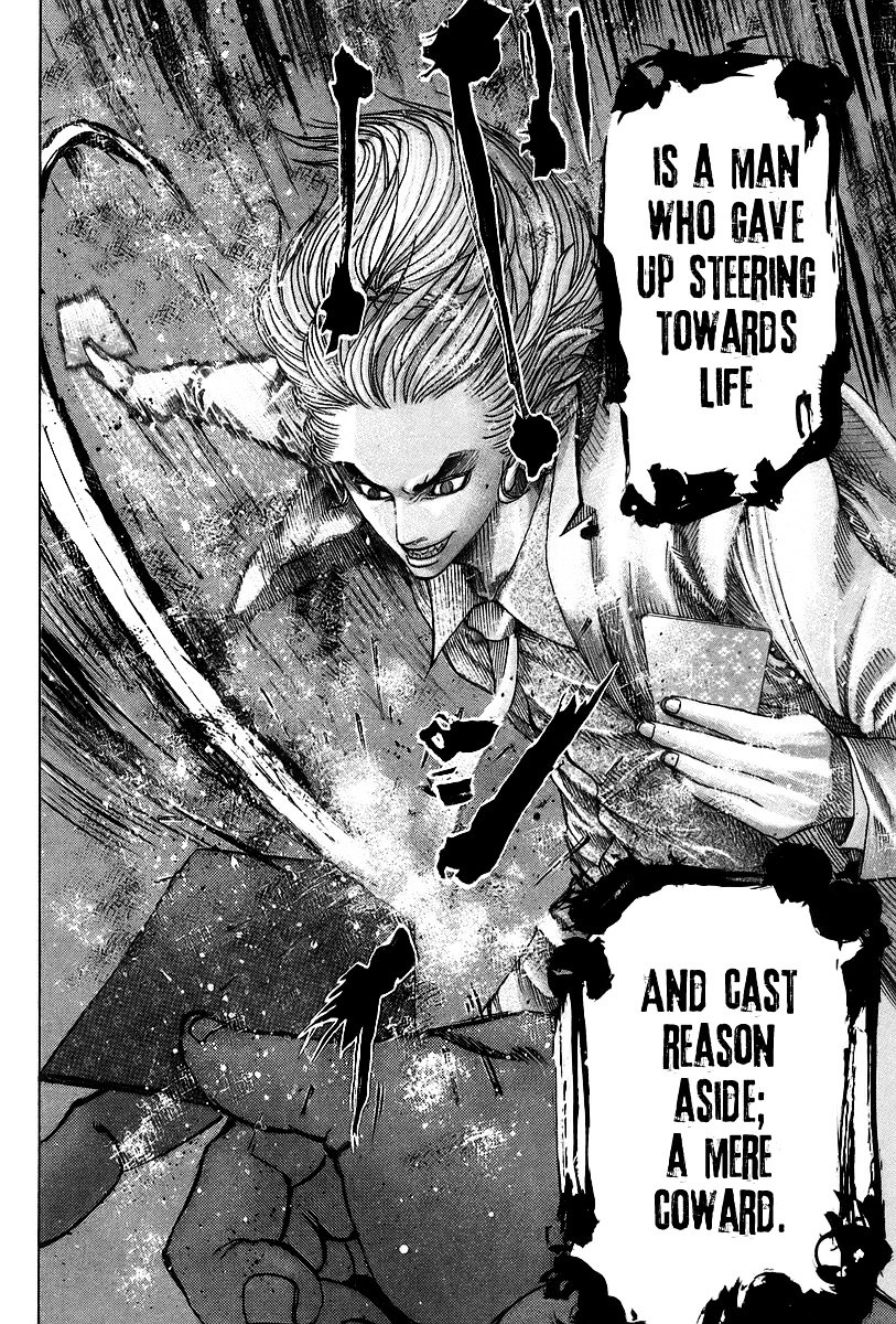 Usogui Chapter 49 page 14 - Chapter 49 : Steering Towards Life