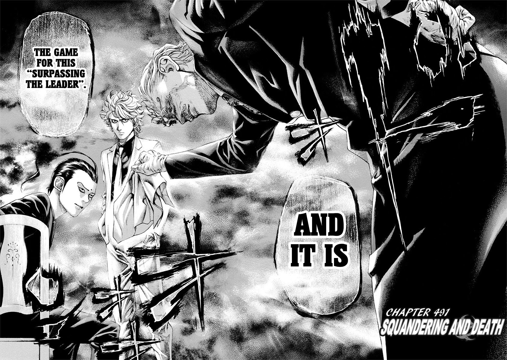 Usogui Chapter 491 page 2 - Chapter 491: Squandering And Death