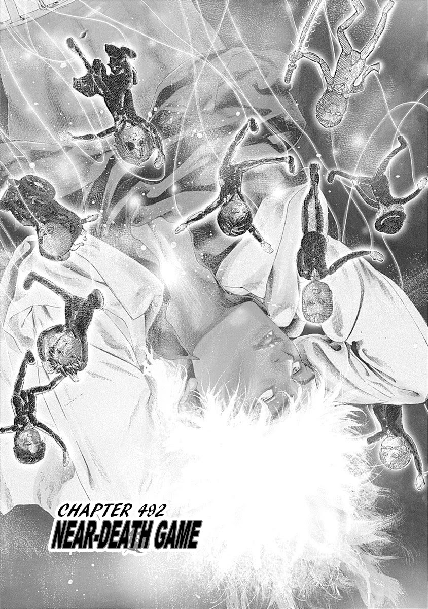 Usogui Chapter 492 page 1 - Chapter 492: Near-Death Game