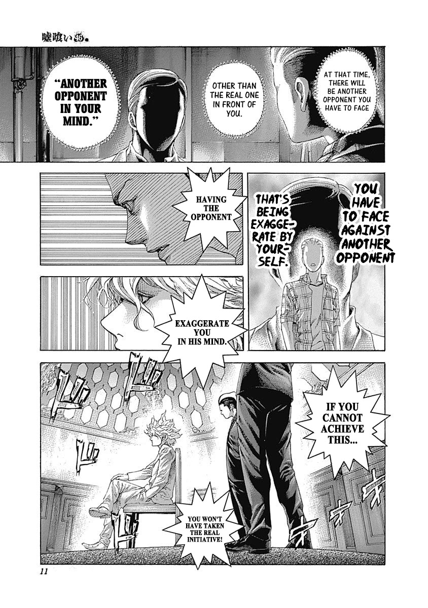 Usogui Chapter 495 page 9 - Chapter 495: Stolen Initiative