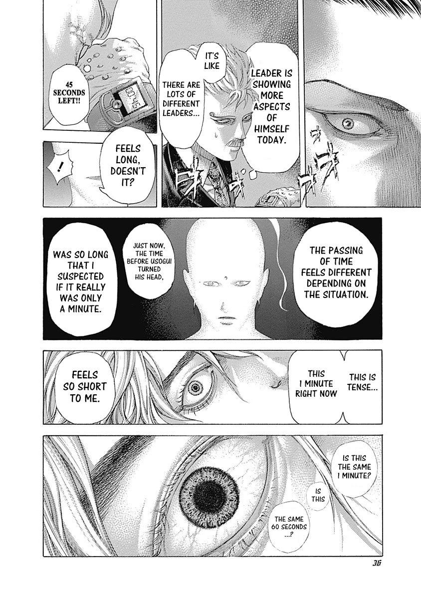Usogui Chapter 496 page 14 - Chapter 496: The 1st Near-Death