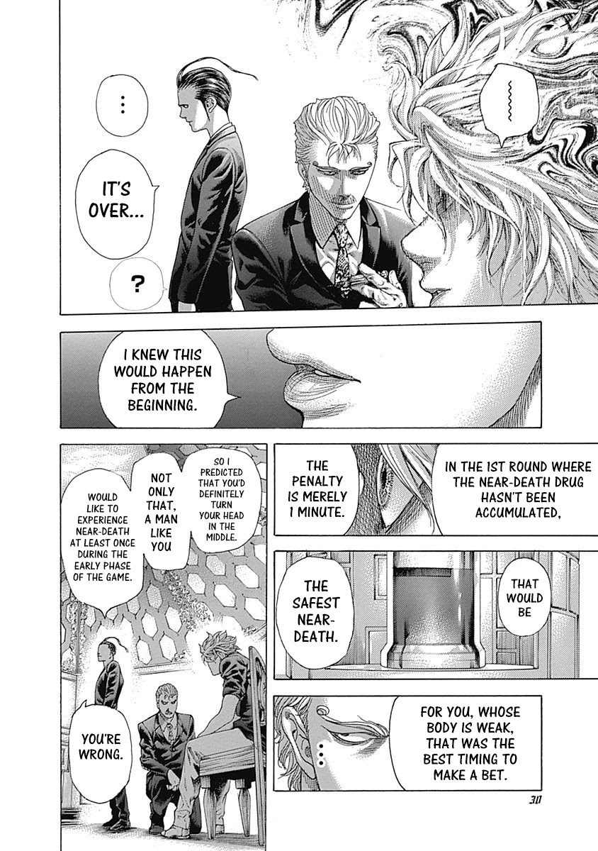 Usogui Chapter 496 page 8 - Chapter 496: The 1st Near-Death
