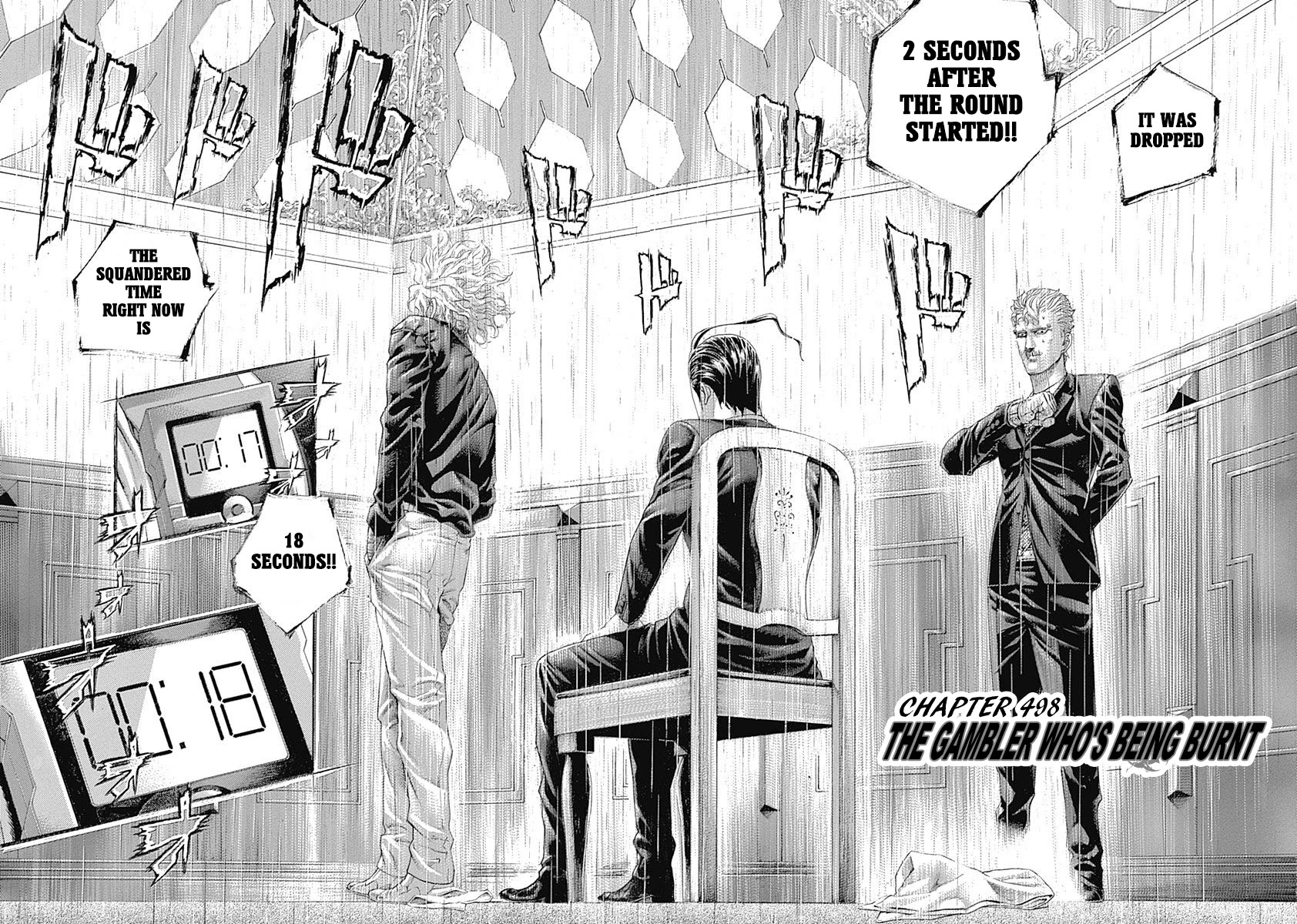Usogui Chapter 498 page 2 - Chapter 498: The Gambler Who's Being Burnt