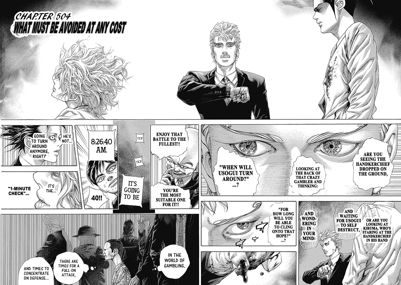 Usogui Chapter 504 page 4 - Chapter 504: What Must Be Avoided At Any Cost