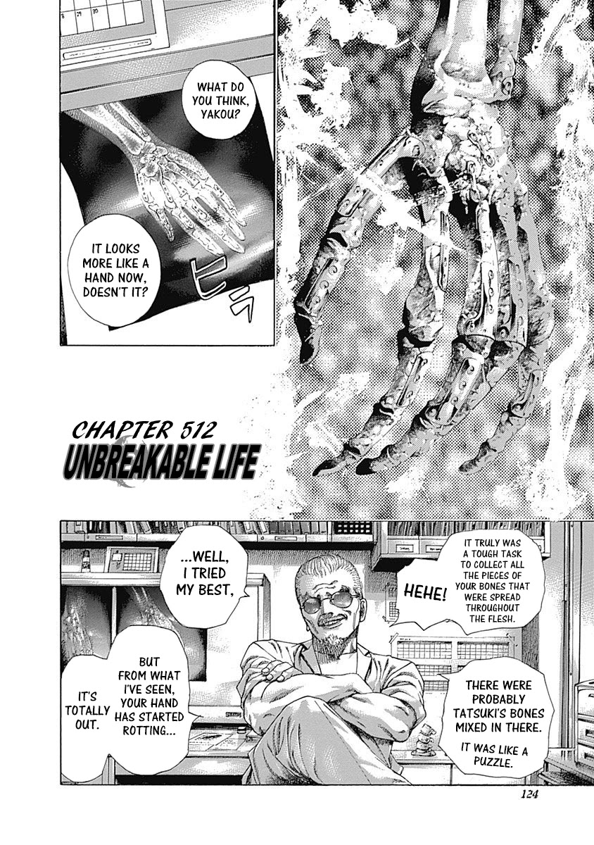 Usogui Chapter 512 page 2 - Chapter 512: Unbreakable Life