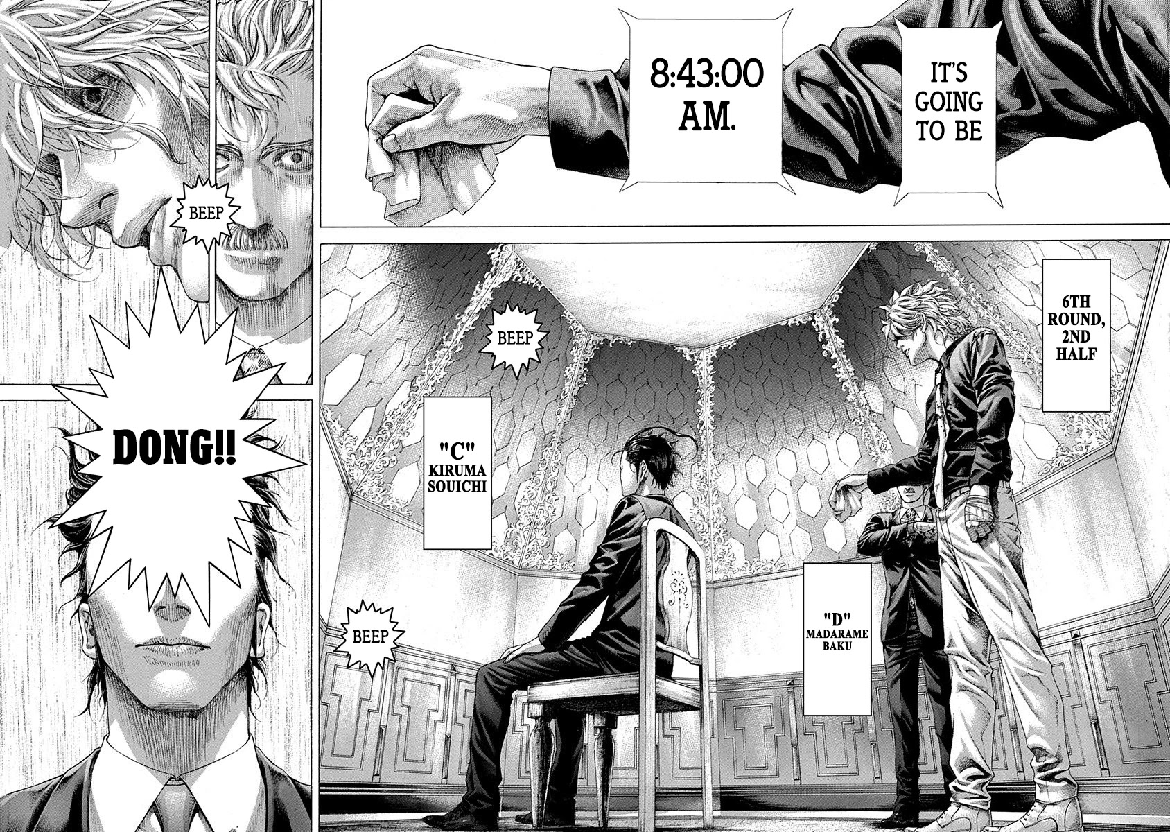 Usogui Chapter 513 page 9 - Chapter 513: The Continuous Dive