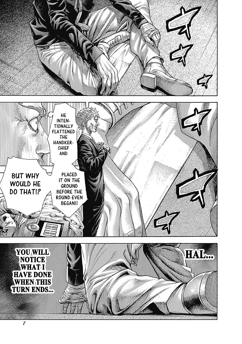Usogui Chapter 517 page 4 - Chapter 517: Over The Line