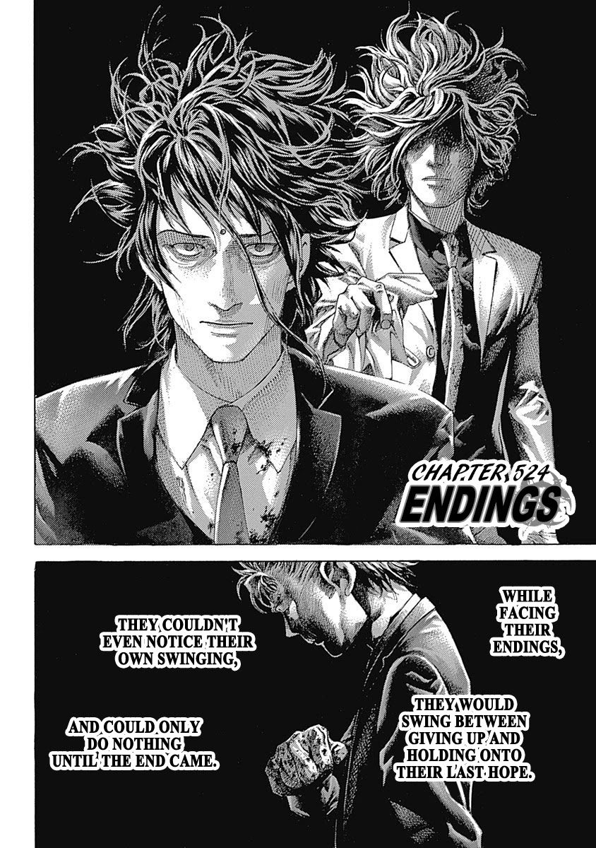 Usogui Chapter 524 page 2 - Chapter 524: Endings