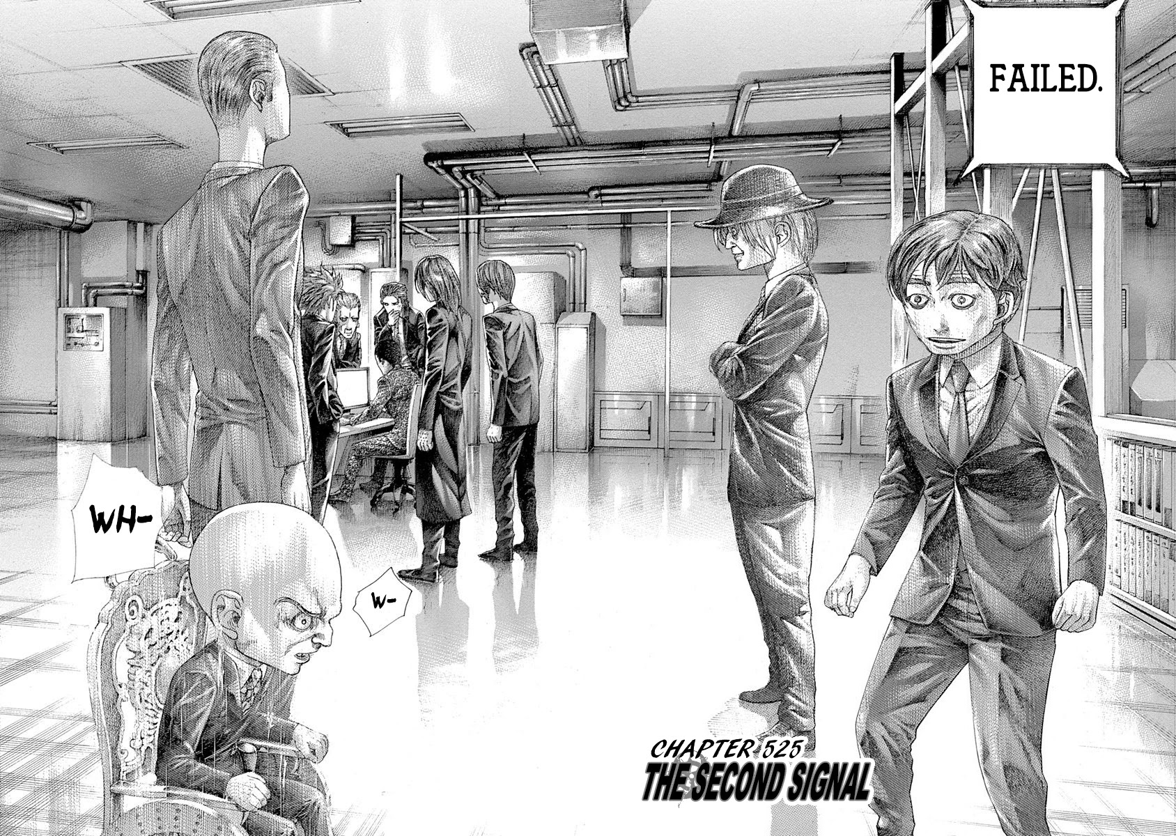 Usogui Chapter 525 page 2 - Chapter 525: The Second Signal