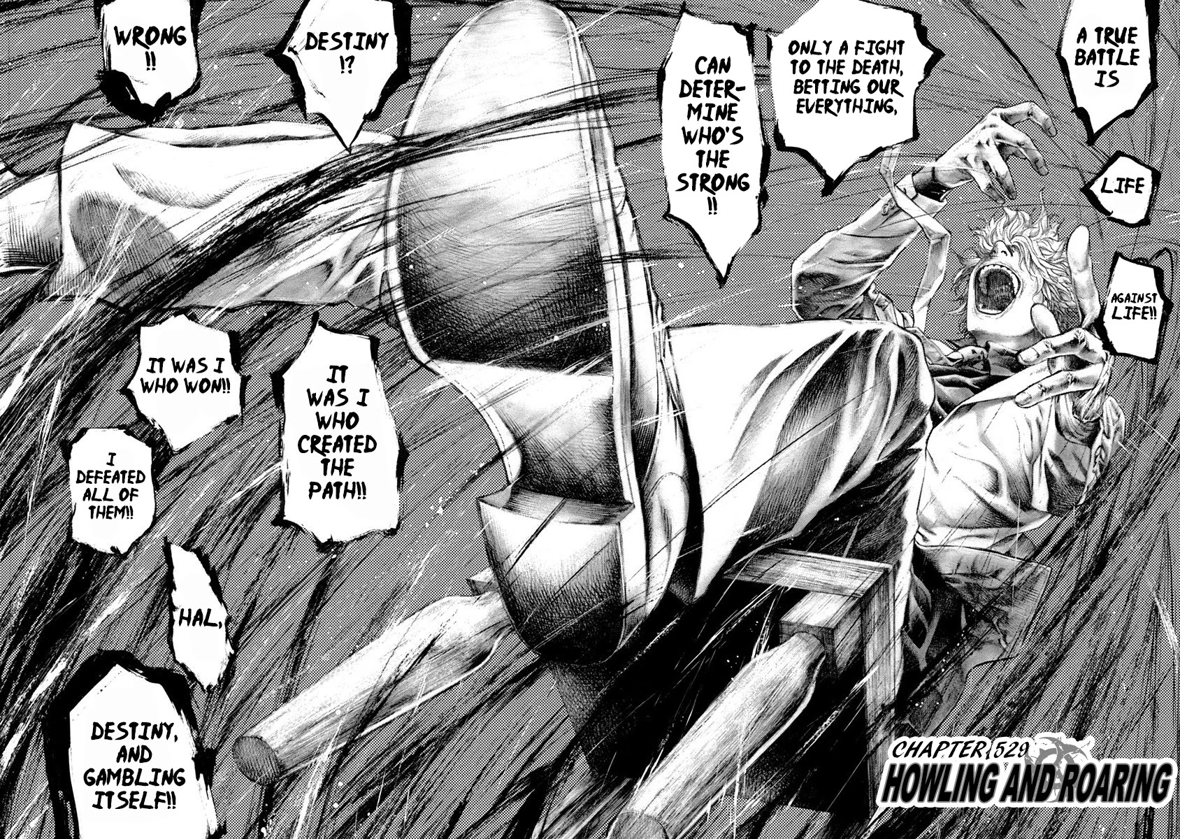 Usogui Chapter 529 page 5 - Chapter 529: Howling And Roaring