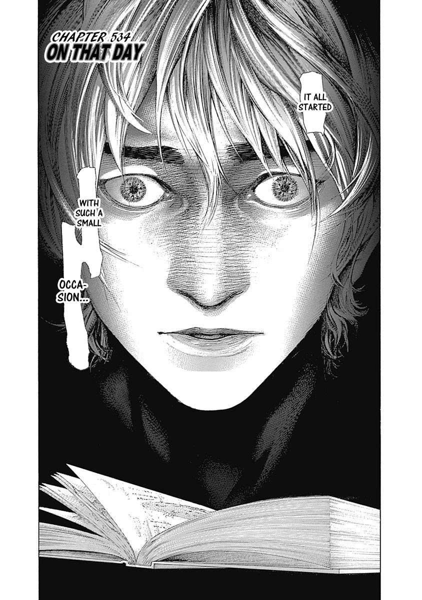 Usogui Chapter 534 page 1 - Chapter 534: On That Day