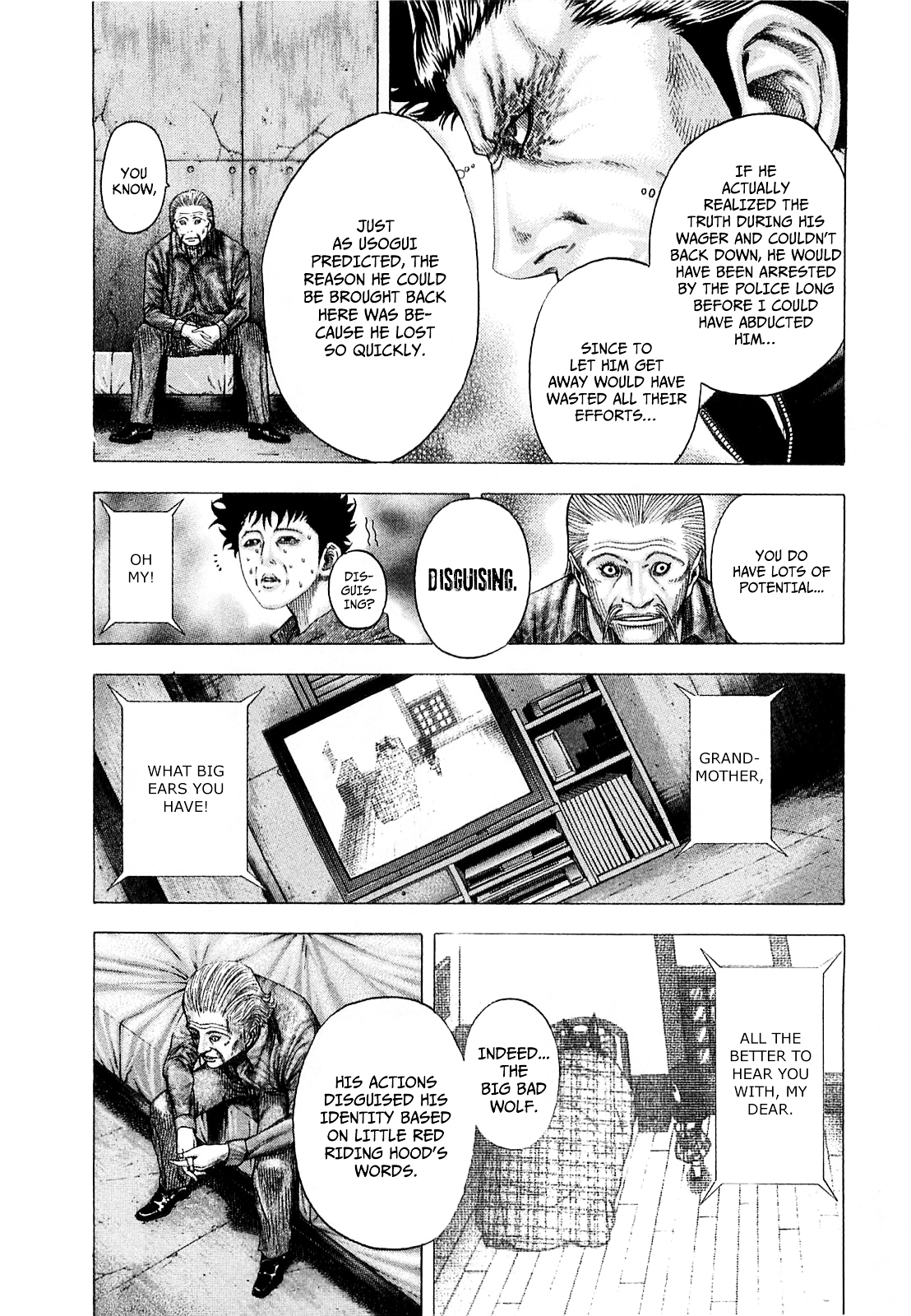 Usogui Chapter 88 page 19 - Chapter 88 : Composition of the World