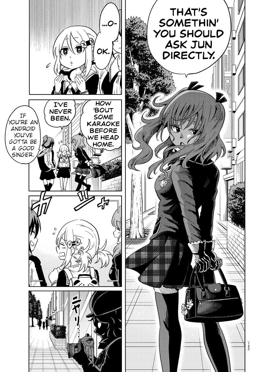 Usotsuki Android Chapter 12 page 9 - Chapter 12: After School Tea Time Before The Storm