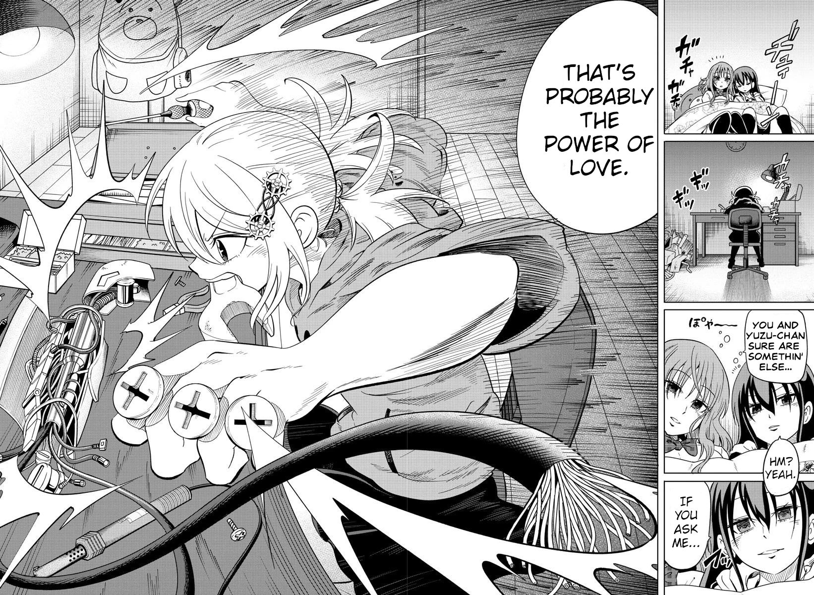 Usotsuki Android Chapter 14 page 12 - Chapter 14: The War Room