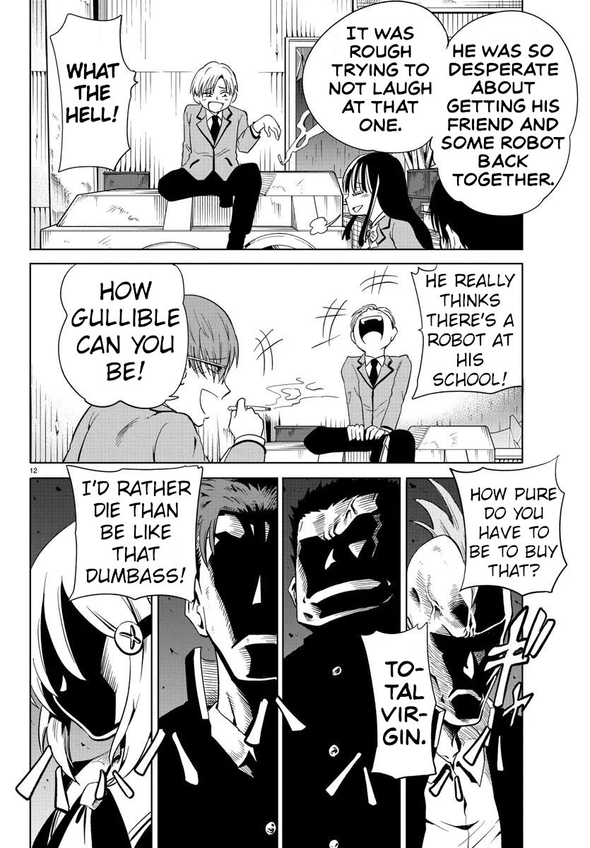 Usotsuki Android Chapter 17 page 12 - Chapter 17: The Robot Club's Plan P