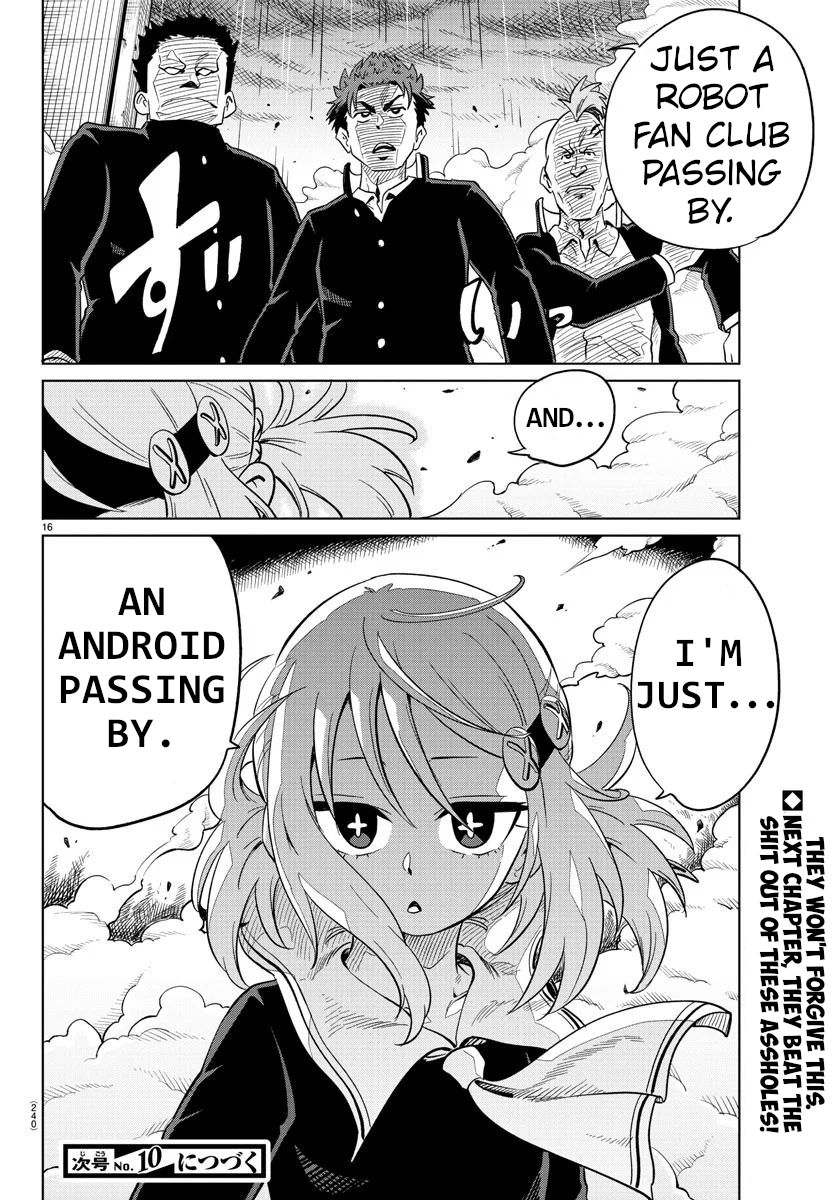 Usotsuki Android Chapter 17 page 15 - Chapter 17: The Robot Club's Plan P