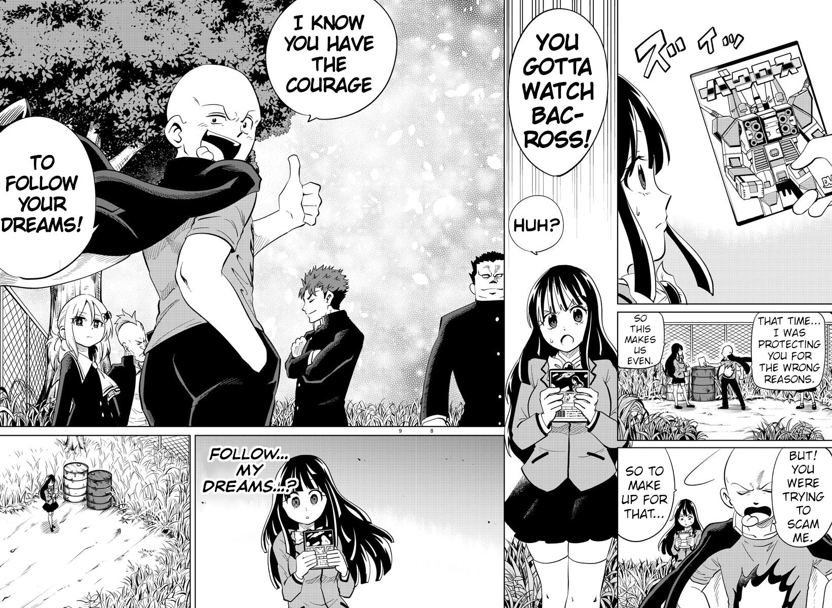 Usotsuki Android Chapter 19 page 8 - Chapter 19: I Think You Have The Courage to Do What You Love
