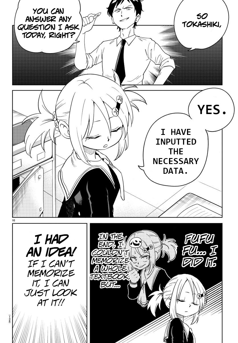 Usotsuki Android Chapter 2 page 15 - Chapter 2: The Android Gets Out of a Pinch With Her Eyes