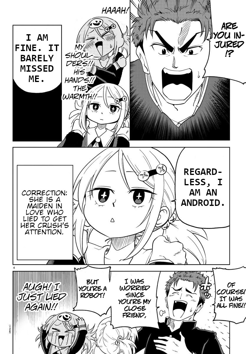 Usotsuki Android Chapter 2 page 5 - Chapter 2: The Android Gets Out of a Pinch With Her Eyes