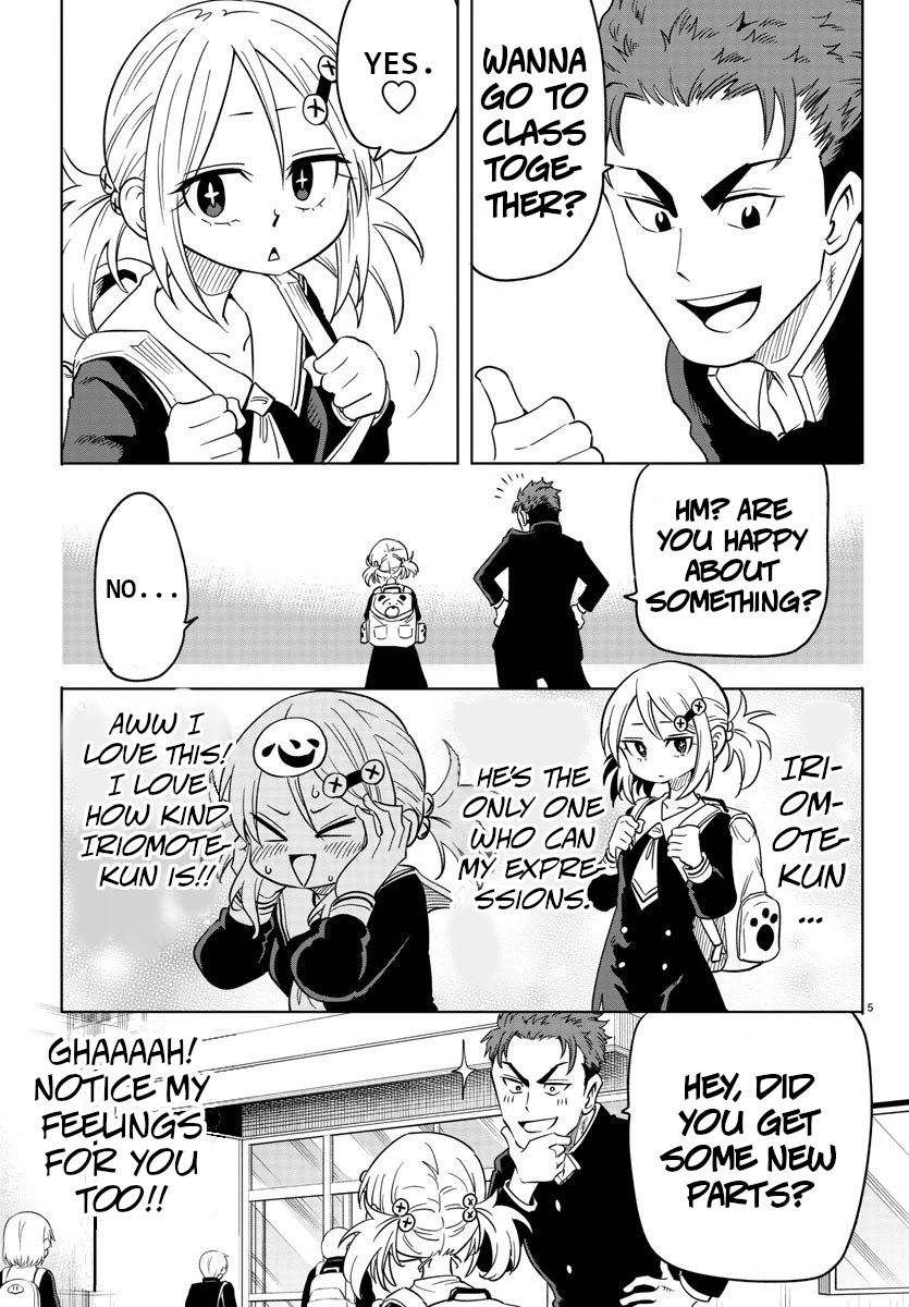 Usotsuki Android Chapter 2 page 6 - Chapter 2: The Android Gets Out of a Pinch With Her Eyes