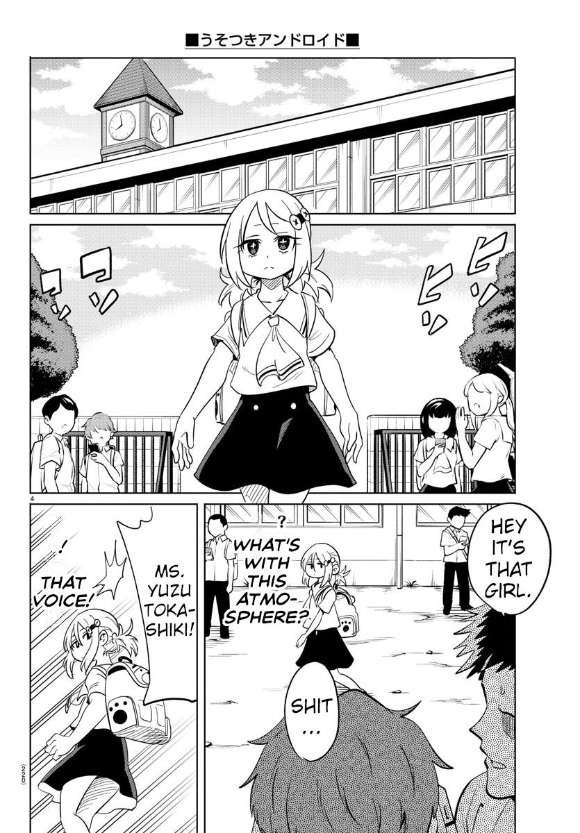 Usotsuki Android Chapter 20 page 4 - Chapter 20: Caught in a Scheme
