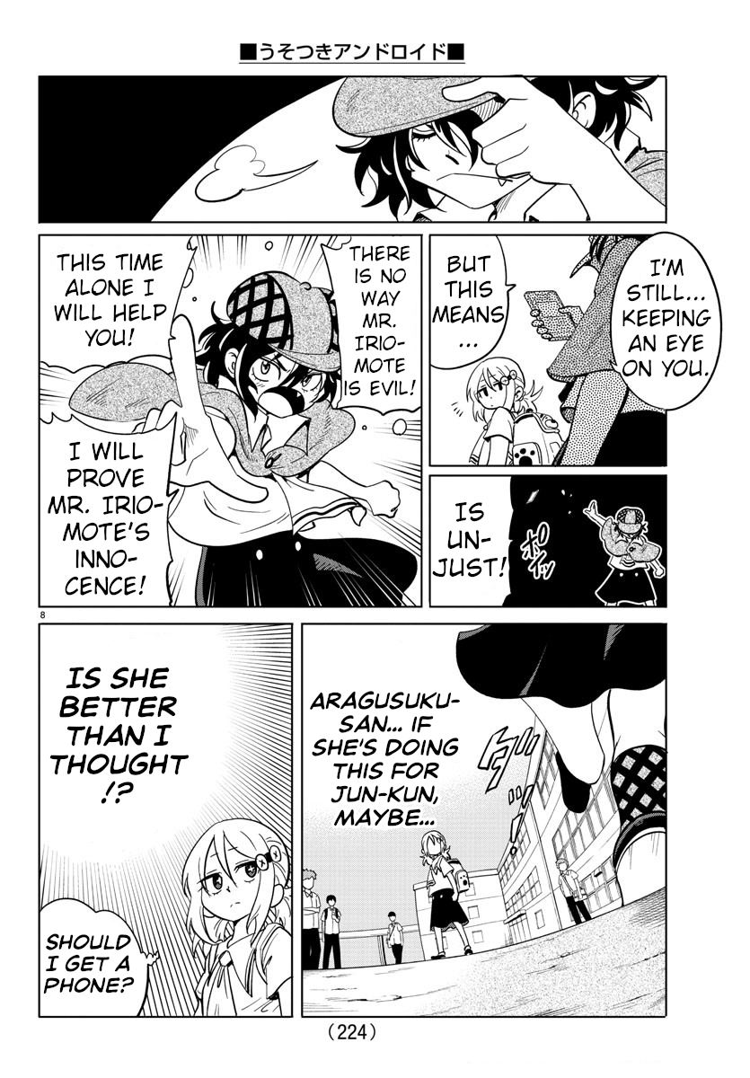 Usotsuki Android Chapter 20 page 8 - Chapter 20: Caught in a Scheme