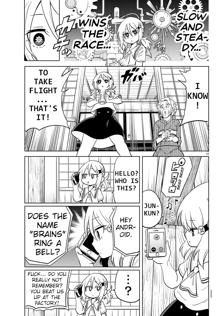 Usotsuki Android Chapter 22 page 13 - Chapter 22: Getting Close with Agent BBA