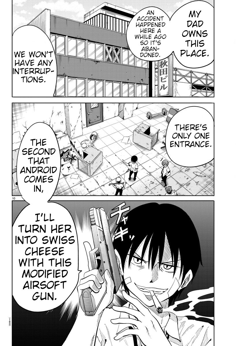 Usotsuki Android Chapter 23 page 8 - Chapter 23: Jun-kun Got Caught