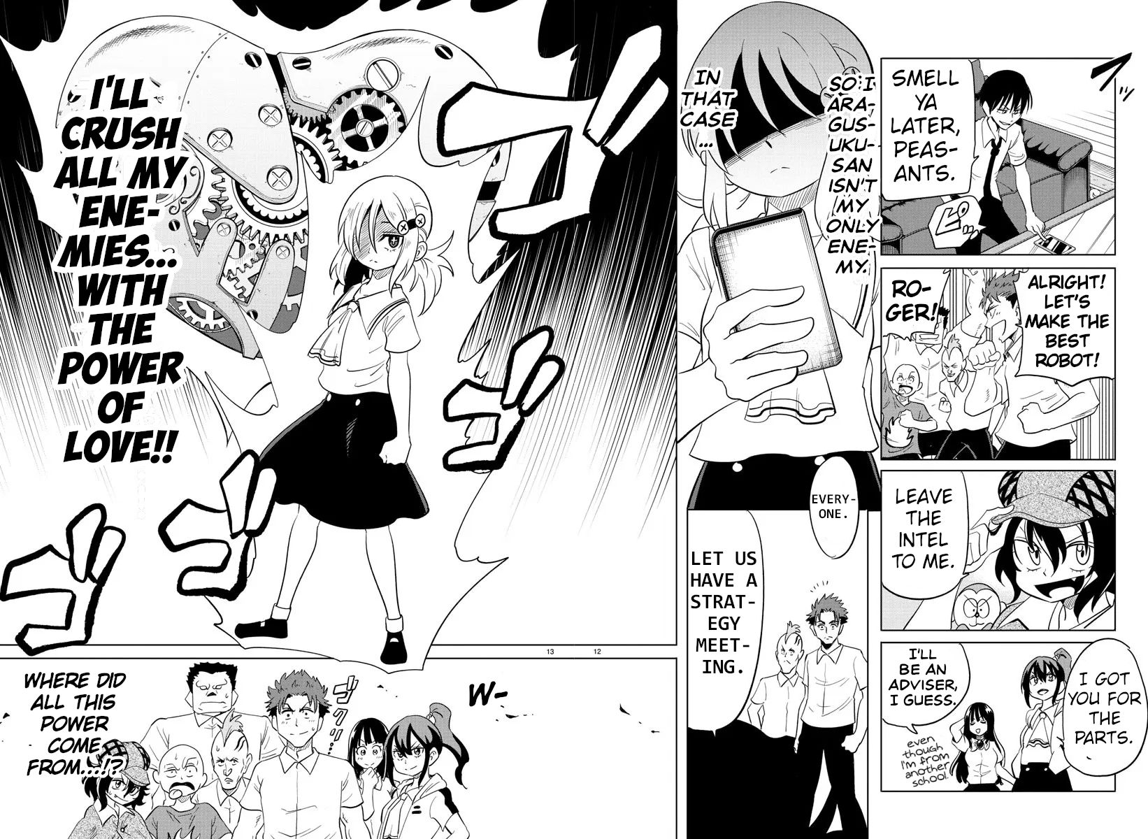 Usotsuki Android Chapter 30 page 12 - Chapter 30: Yuzu and Habu's Fair Match