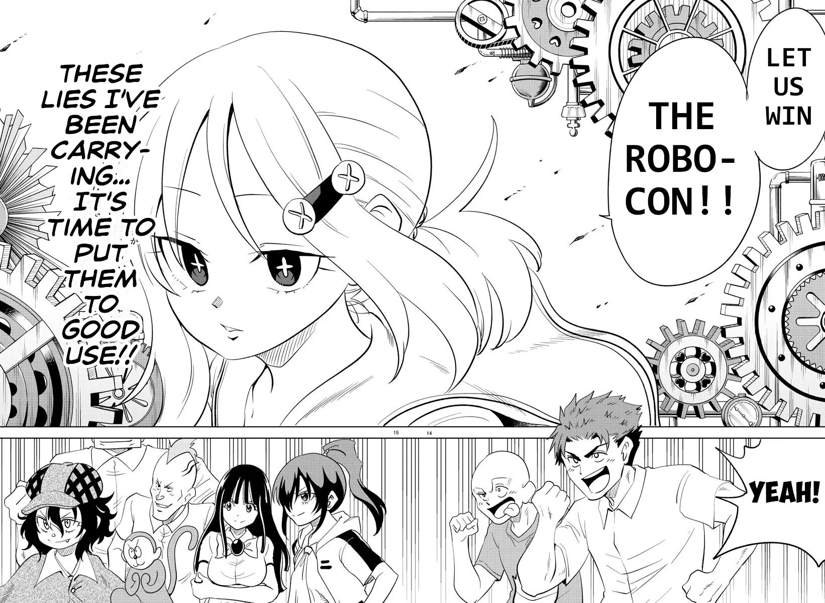 Usotsuki Android Chapter 30 page 13 - Chapter 30: Yuzu and Habu's Fair Match