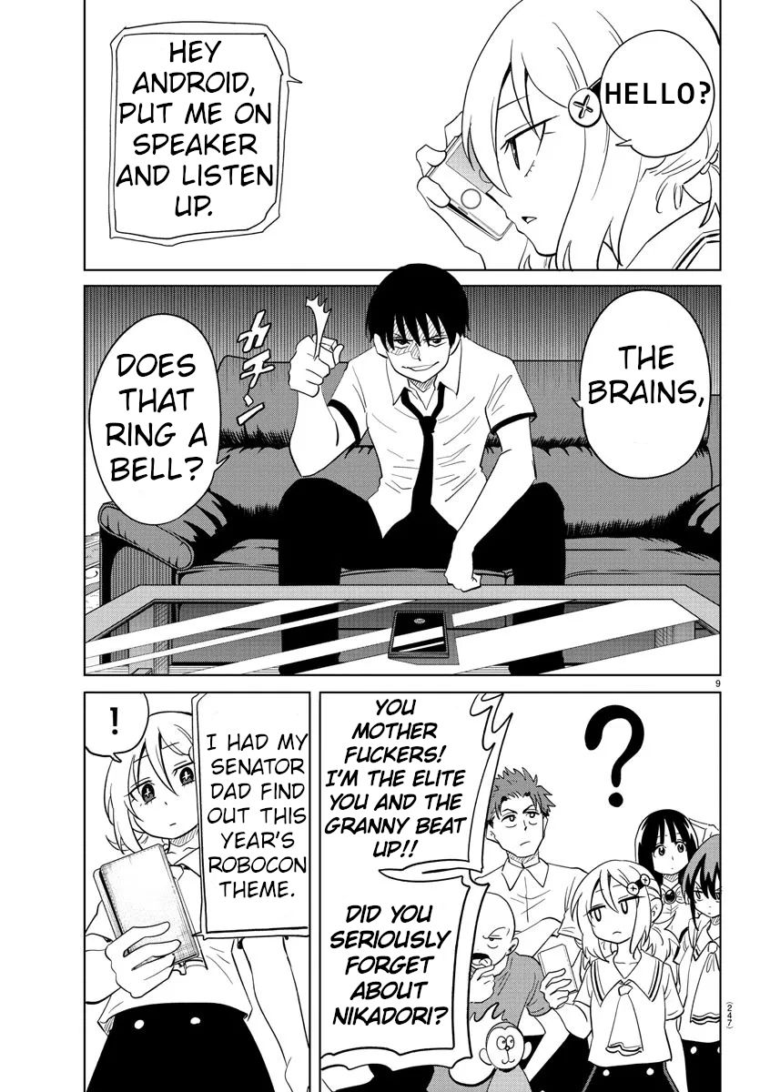 Usotsuki Android Chapter 30 page 9 - Chapter 30: Yuzu and Habu's Fair Match