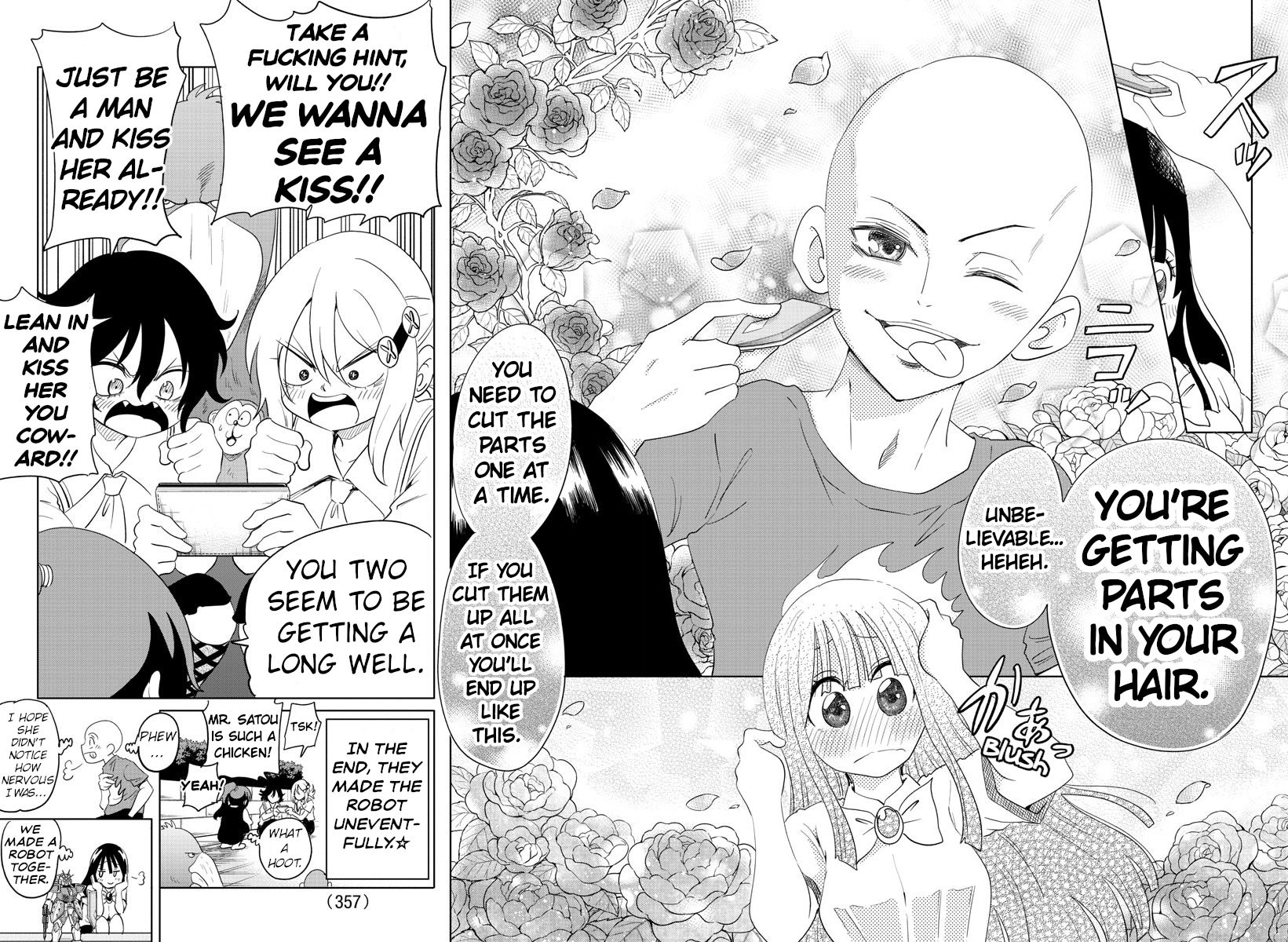 Usotsuki Android Chapter 33 page 12 - Chapter 33: Hints of Love on The Job