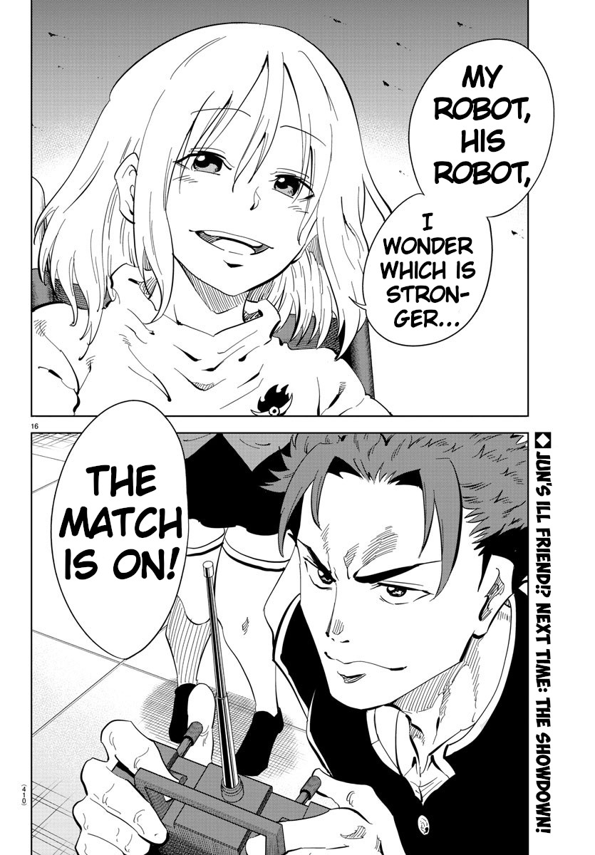 Usotsuki Android Chapter 34 page 15 - Chapter 34: Robocon Opening