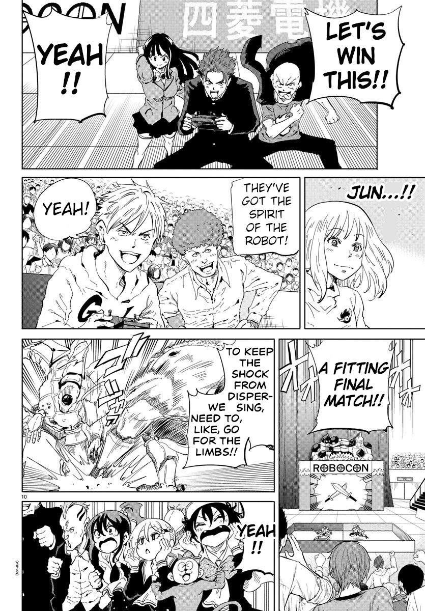 Usotsuki Android Chapter 35 page 10 - Chapter 35: The Robocon Final Match