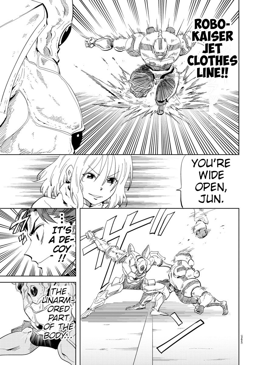 Usotsuki Android Chapter 35 page 3 - Chapter 35: The Robocon Final Match