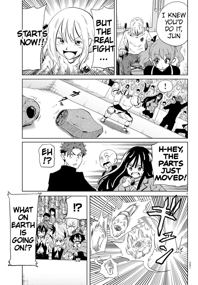 Usotsuki Android Chapter 35 page 5 - Chapter 35: The Robocon Final Match