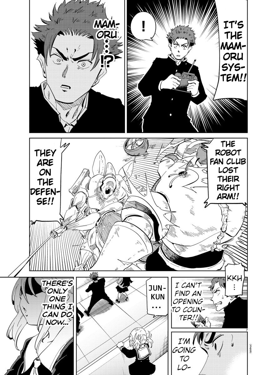 Usotsuki Android Chapter 35 page 7 - Chapter 35: The Robocon Final Match