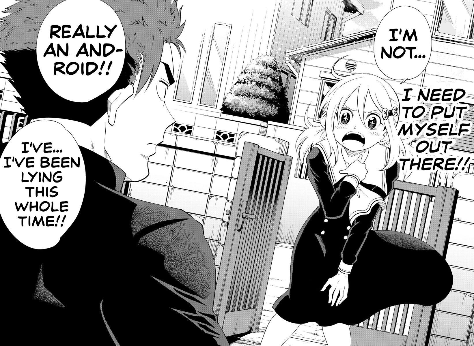 Usotsuki Android Chapter 38 page 13 - Chapter 38: I Won't Lie Anymore