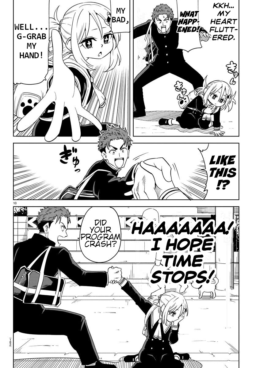 Usotsuki Android Chapter 4 page 10 - Chapter 4: Getting to School in One Leap