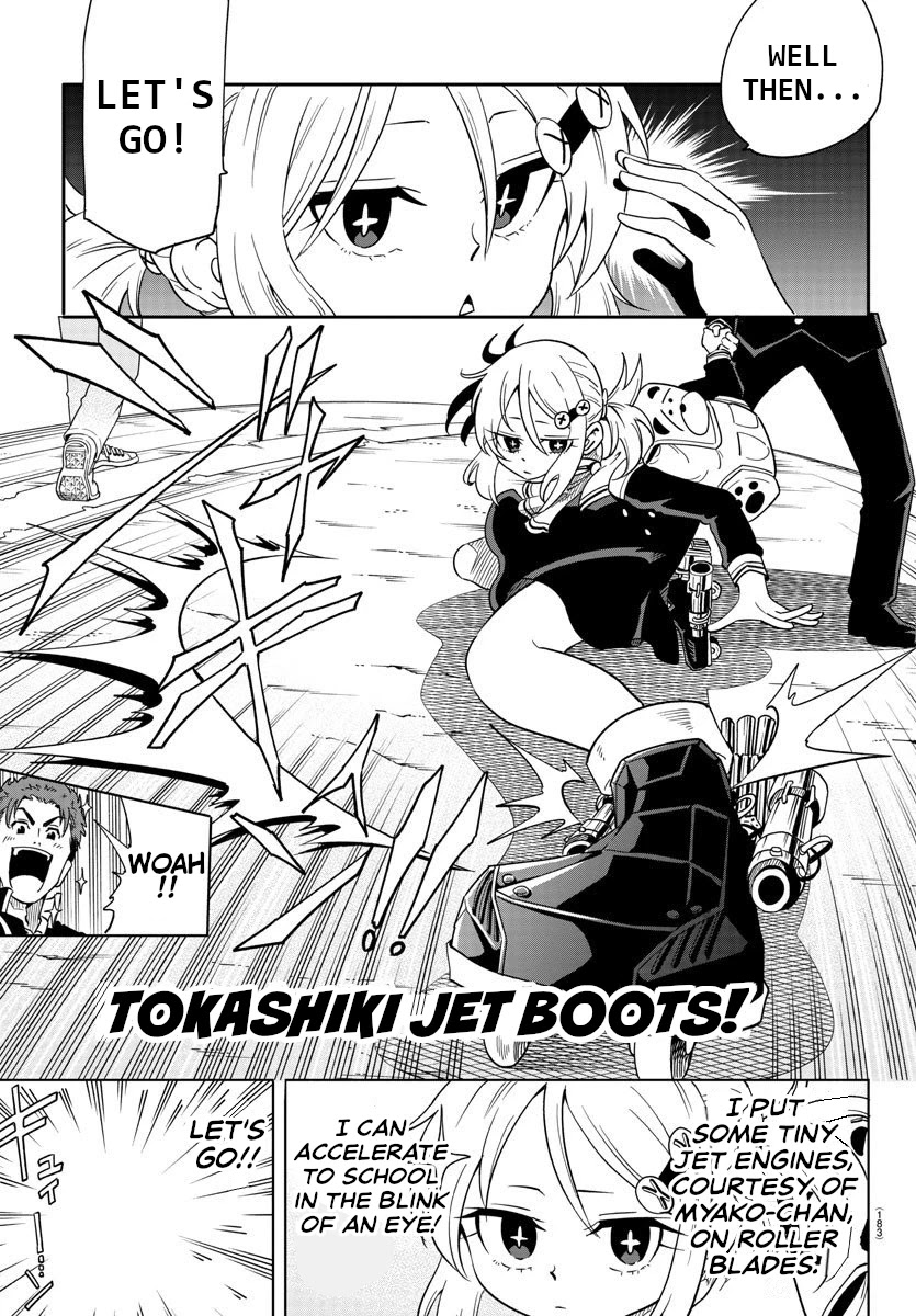 Usotsuki Android Chapter 4 page 11 - Chapter 4: Getting to School in One Leap