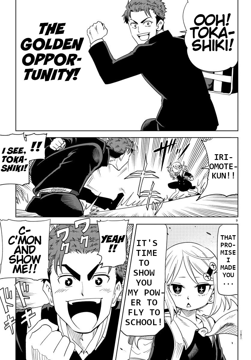 Usotsuki Android Chapter 4 page 9 - Chapter 4: Getting to School in One Leap